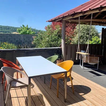 Feriehus Jolie Maison Avec Tres Belle Terrasse Couverte A 10 Min Du Centre De Salies De Bearn *