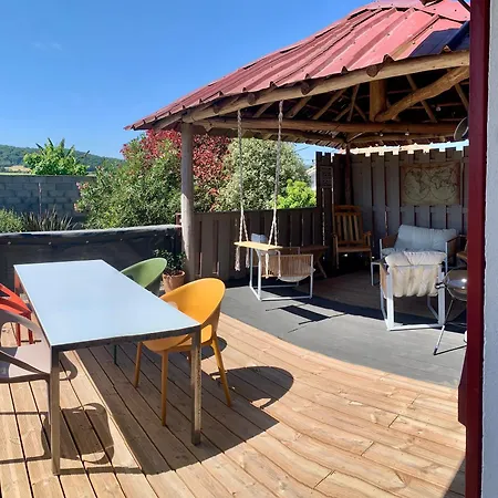 Jolie Maison Avec Tres Belle Terrasse Couverte A 10 Min Du Centre De Salies De Bearn Feriehus *