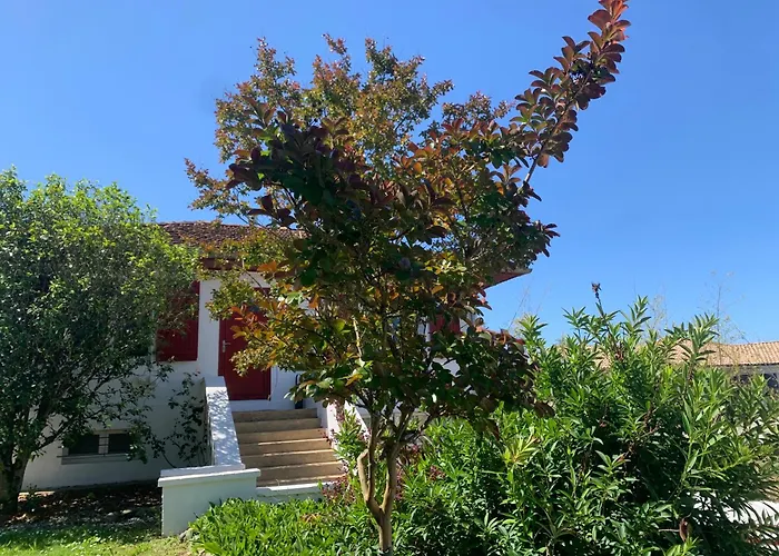 La Jeanne- Charmante Maison Avec Tres Belle Terrasse Couverte A 10 Min Du Centre De Salies De Bearn *